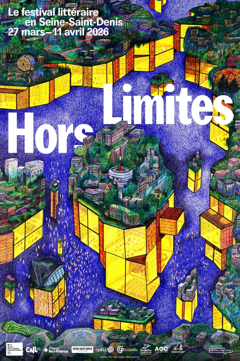 Affiche Hors Limites 2026 ©  Elene Usdin