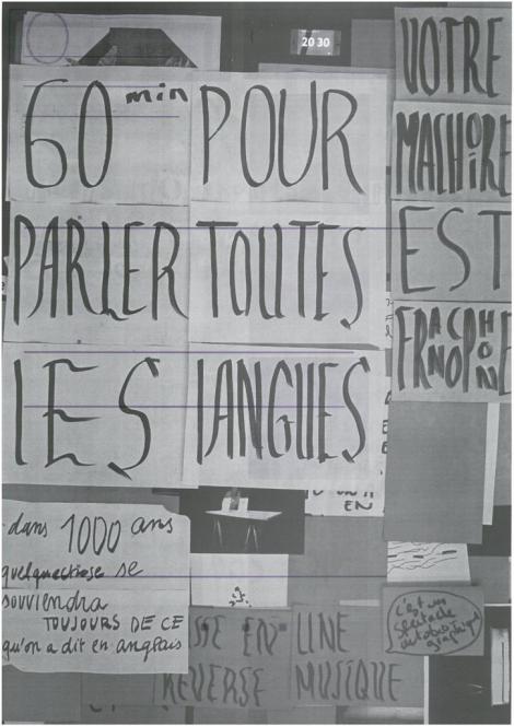 Manifestes imprimés - 9/9  - verso