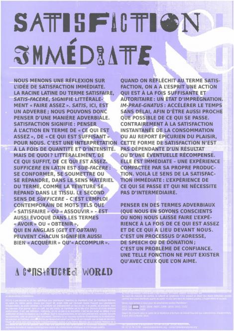 Manifestes imprimés - 1/9  - recto