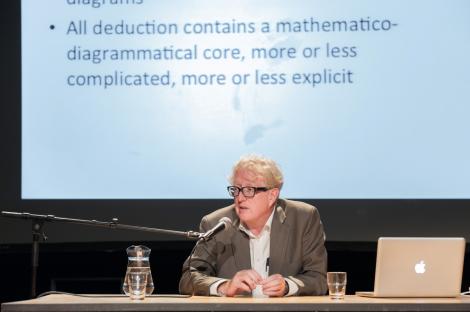 Frederik Stjernfelt, vendredi 3 octobre 2014 ©Ouidade Soussi Chiadmi
