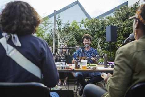 Fête de la moisson — La Roda de Paname, concert © Charlène Yves