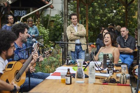 Fête de la moisson — La Roda de Paname, concert © Charlène Yves