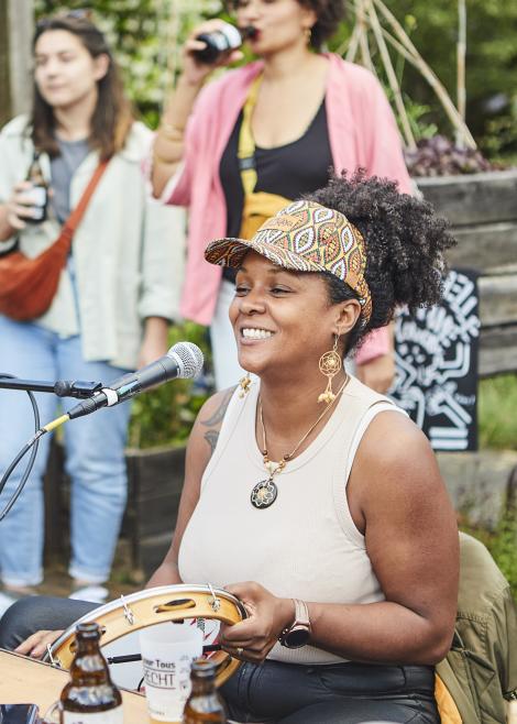 Fête de la moisson — La Roda de Paname, concert © Charlène Yves