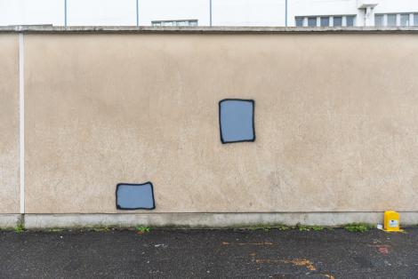 Fayçal Baghriche "Peintures transitionnelles" © Ouidade Soussi Chiadmi