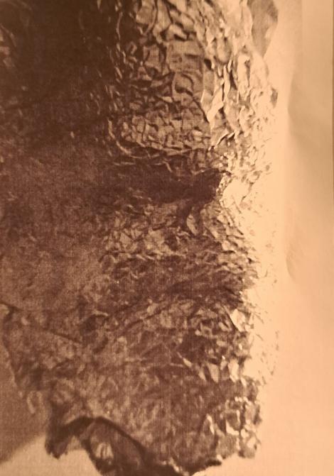 Le passé, ça se fixe avec les yeux fermés... — Zoumana Meïté | Visage moulé © Luisa Fillitz